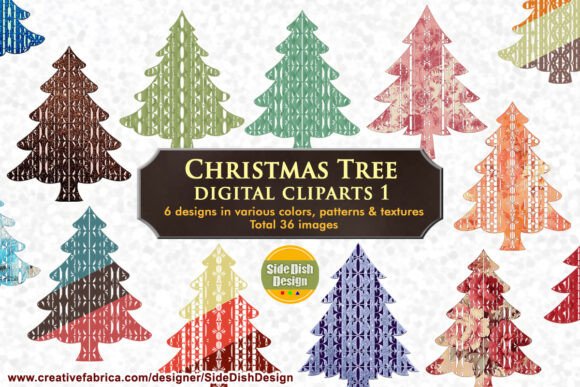 Download Christmas Trees Digital Cliparts 1 - Digital cliparts Collection
