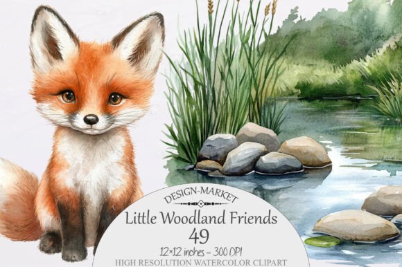 Download Little Woodland Friends Clipart - Woodland friends Collection