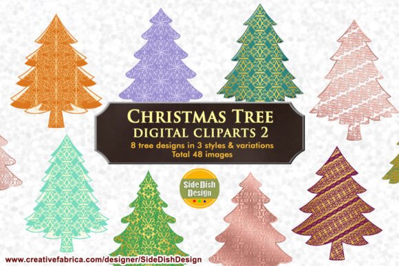 Download Christmas Trees Digital Cliparts 2 - Digital cliparts Collection