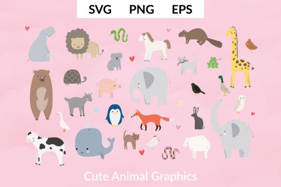 Download Cute Animal Graphics - Animal graphics Collection