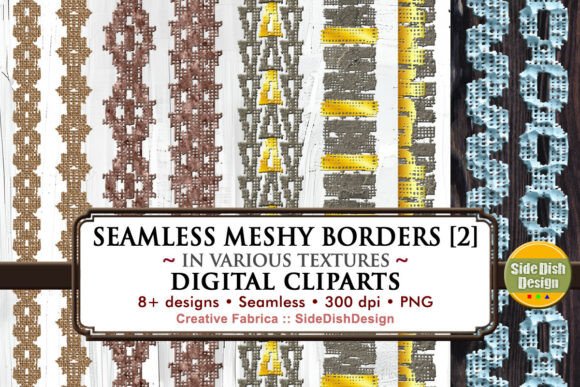 Download Seamless Meshy Borders Digital Cliparts - Digital cliparts Collection